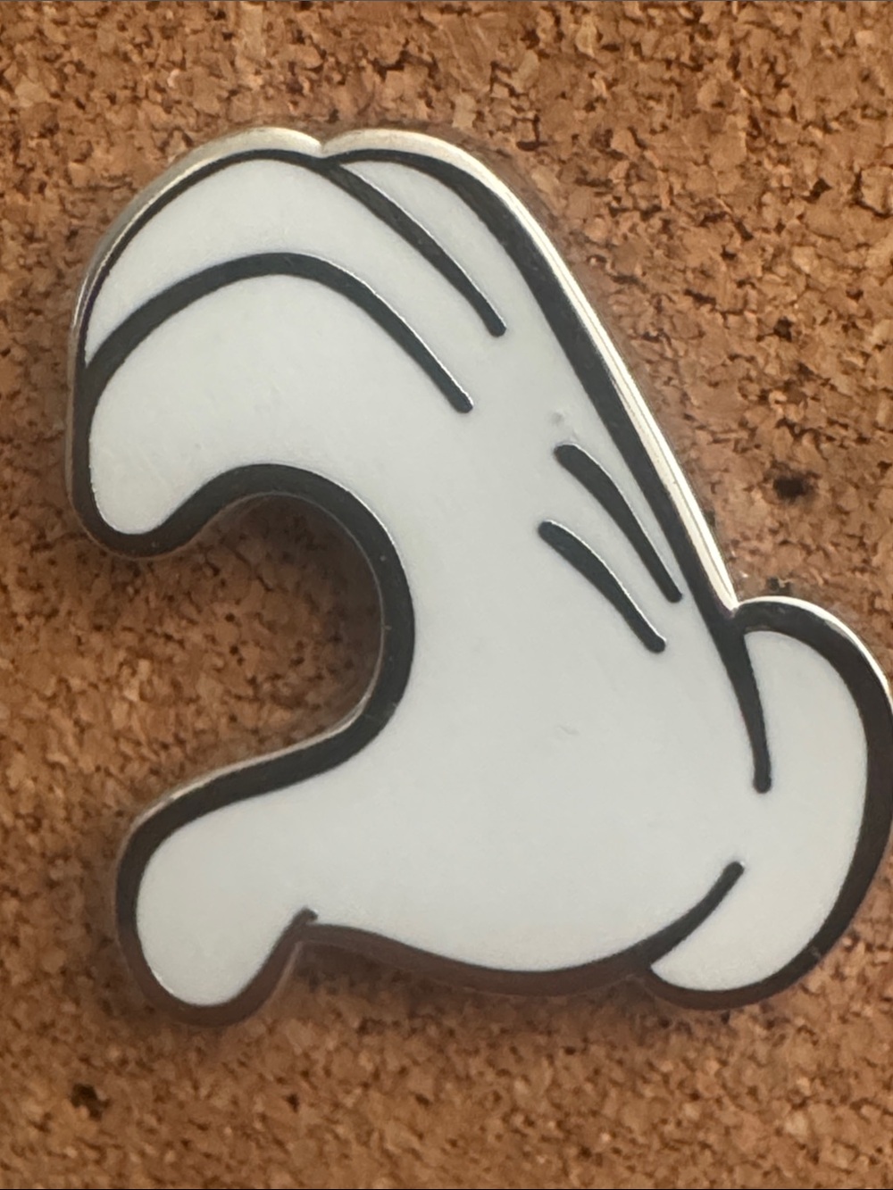 5/$25 Disney‎ Mickey Right Hand Glove Pin